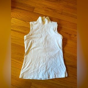 Mock neck tank